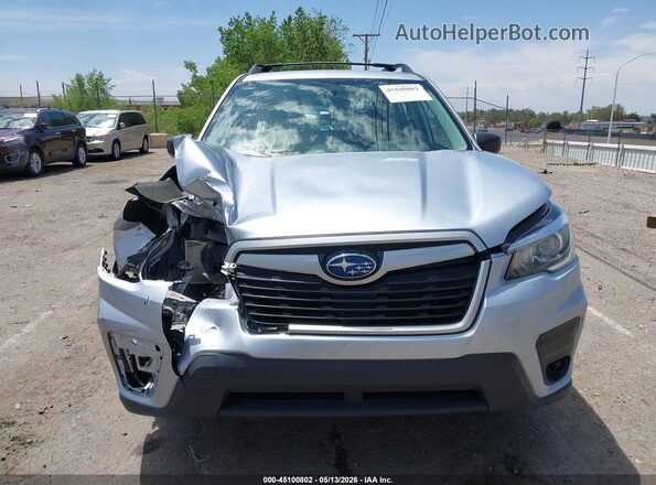 JF2SKACC7KH471213 2019 SUBARU FORESTER Silver Սարքավորումների վահանակի տեսք
