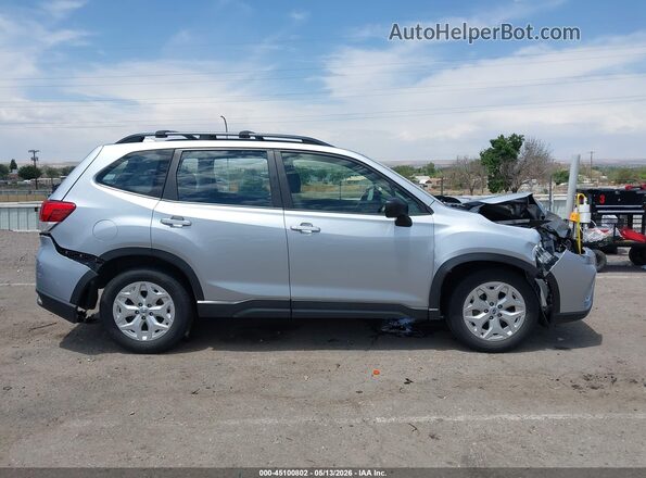 JF2SKACC7KH471213 2019 SUBARU FORESTER Silver Սալոնի հետևի տեսք