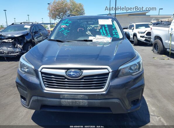 JF2SKACC9KH588887 2019 SUBARU FORESTER Gray Vista interior trasera