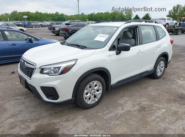 JF2SKADC1LH440054 2020 SUBARU FORESTER White Przód lewy