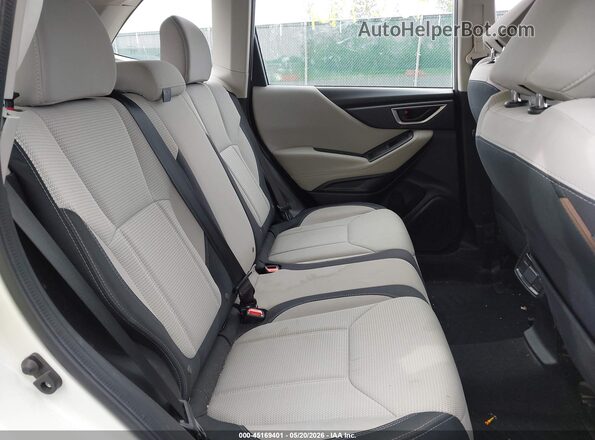 JF2SKADC1LH440054 2020 SUBARU FORESTER White Widok naklejki z numerem VIN