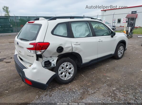 JF2SKADC1LH440054 2020 SUBARU FORESTER White Tył prawy
