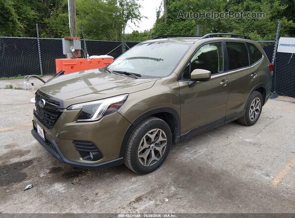 JF2SKADC2PH406212 2023 SUBARU FORESTER Green Передня ліва чверть