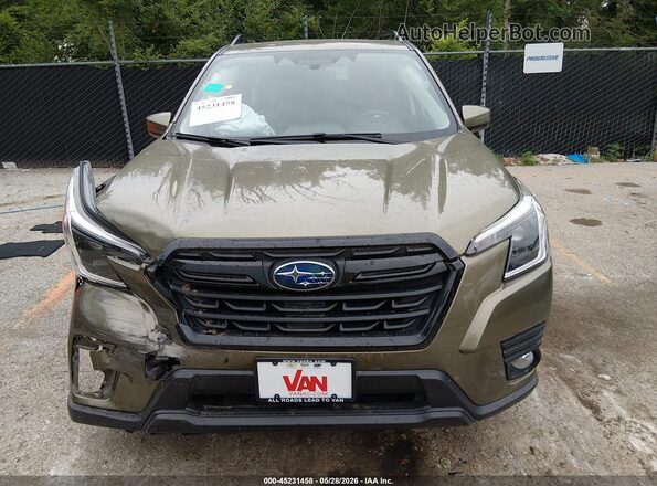 JF2SKADC2PH406212 2023 SUBARU FORESTER Green Вид щитка приладів