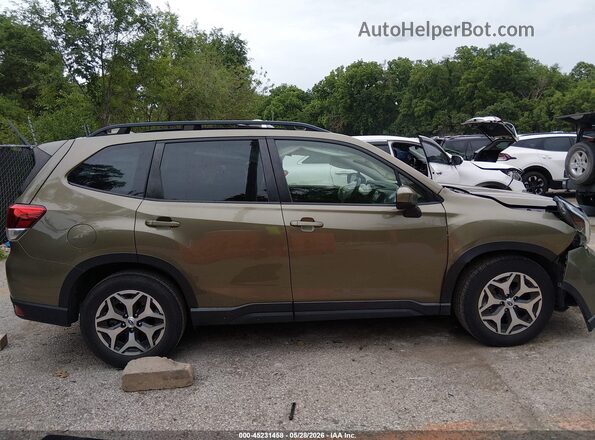 JF2SKADC2PH406212 2023 SUBARU FORESTER Green Вид задньої частини салону