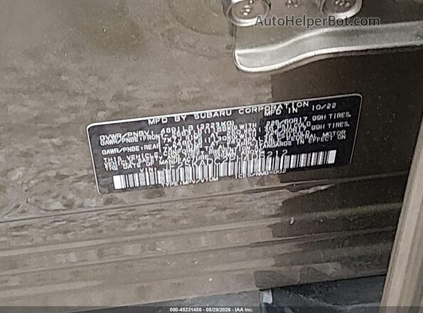 JF2SKADC2PH406212 2023 SUBARU FORESTER Green Вид підкапотного простору