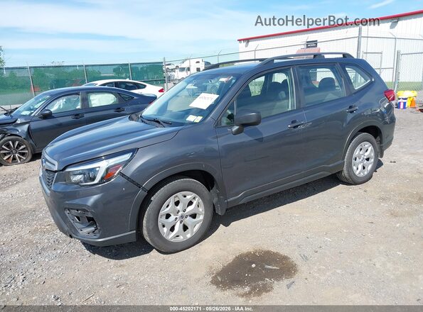 JF2SKADC5MH480932 2021 SUBARU FORESTER Gray 