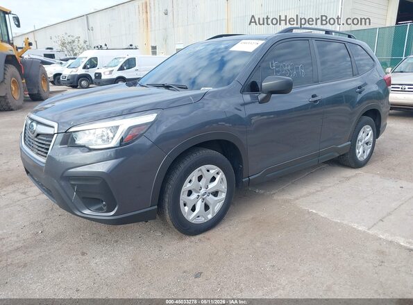 JF2SKADC6LH517453 2020 SUBARU FORESTER Gray Przód lewy