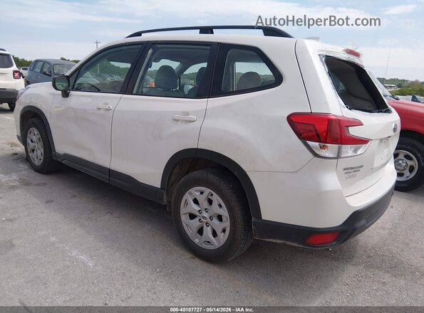 JF2SKADC9MH428607 2021 SUBARU FORESTER White უკანა მარცხენა
