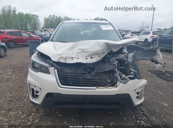 JF2SKADC9MH525550 2021 SUBARU FORESTER White Widok wnętrza z tyłu