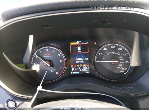 JF2SKAEC4RH449192 2024 SUBARU FORESTER Blue Вид задніх сидінь