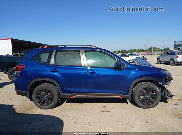 JF2SKAEC4RH449192 2024 SUBARU FORESTER Blue Вид задньої частини салону
