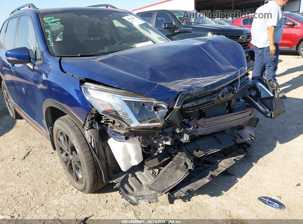 JF2SKAEC4RH449192 2024 SUBARU FORESTER Blue Вид спереду
