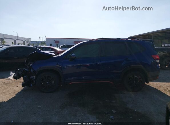 JF2SKAEC4RH449192 2024 SUBARU FORESTER Blue Панорамний вид салону 360°