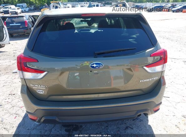 JF2SKAECXNH470929 2022 SUBARU FORESTER Green 