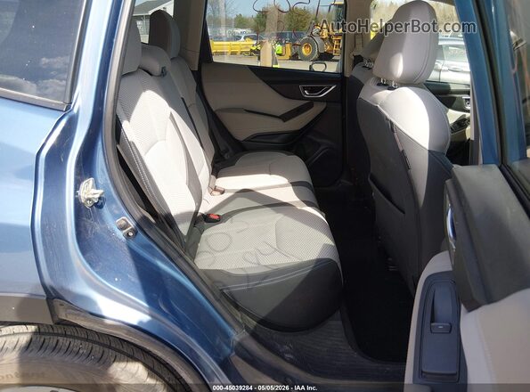 JF2SKAFC2MH588163 2021 SUBARU FORESTER Blue VIN კოდის სტიკერის ხედი