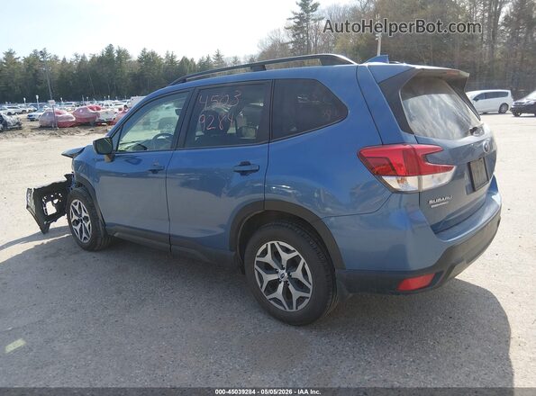 JF2SKAFC2MH588163 2021 SUBARU FORESTER Blue უკანა მარცხენა