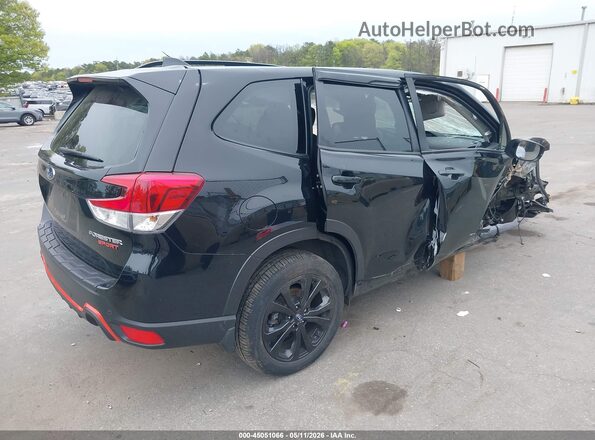 JF2SKAGC8RH454702 2024 SUBARU FORESTER Black Задня права чверть