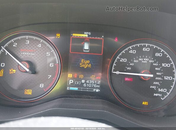JF2SKAGC9RH435656 2024 SUBARU FORESTER White Հետևի նստատեղերի տեսք