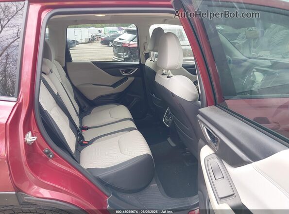JF2SKAJC1MH491933 2021 SUBARU FORESTER Burgundy 