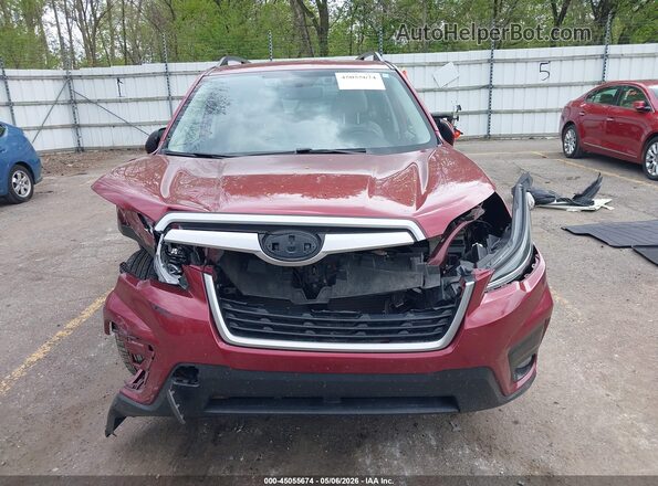 JF2SKAJC1MH491933 2021 SUBARU FORESTER Burgundy 