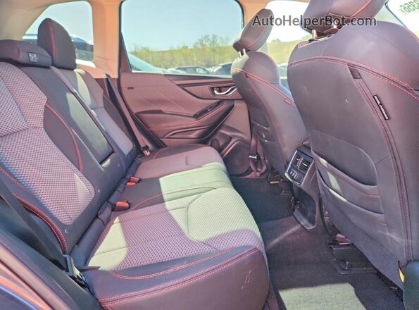 JF2SKAJC1PH502756 2023 SUBARU FORESTER Charcoal უკანა სალონის ხედი