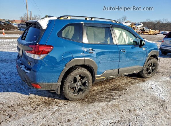 JF2SKAJC2RH477952 2024 SUBARU FORESTER Blue Rear right