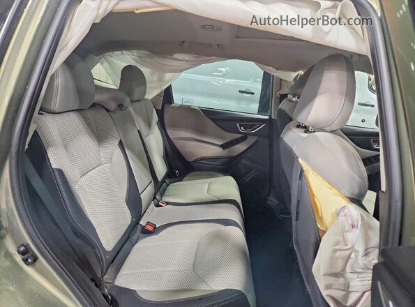 JF2SKAJC3LH457989 2020 SUBARU FORESTER Зеленый Вид задней части салона