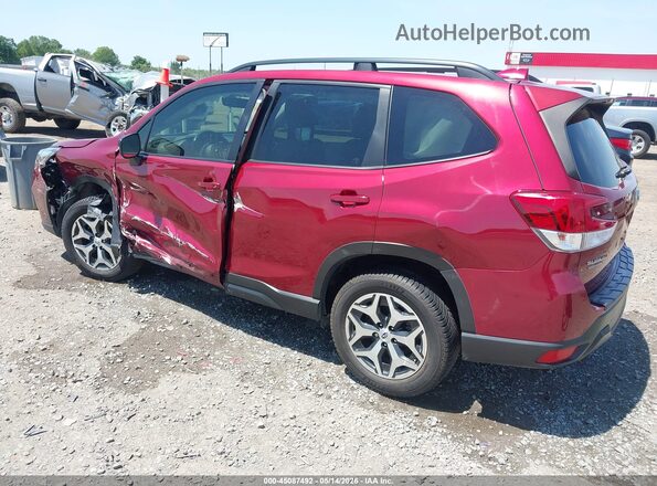 JF2SKAJC3LH504129 2020 SUBARU FORESTER Red Հետևի ձախ