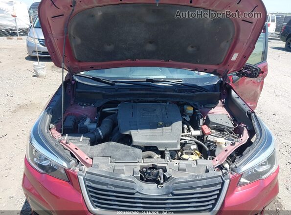 JF2SKAJC3LH504129 2020 SUBARU FORESTER Red Հետևի տեսք