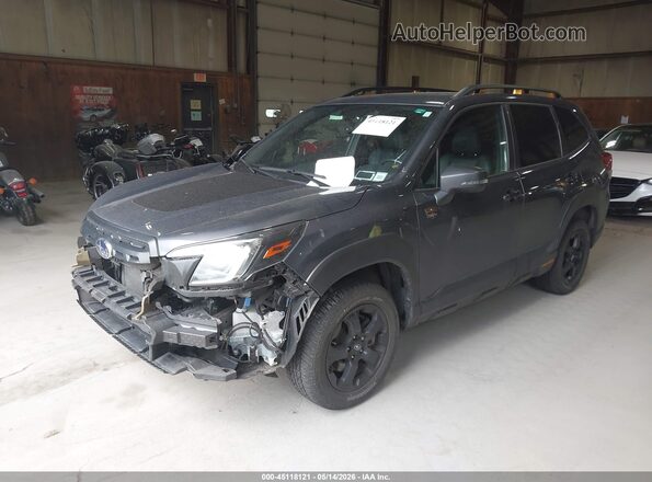 JF2SKAJC3RH477409 2024 SUBARU FORESTER Серый Передняя левая четверть