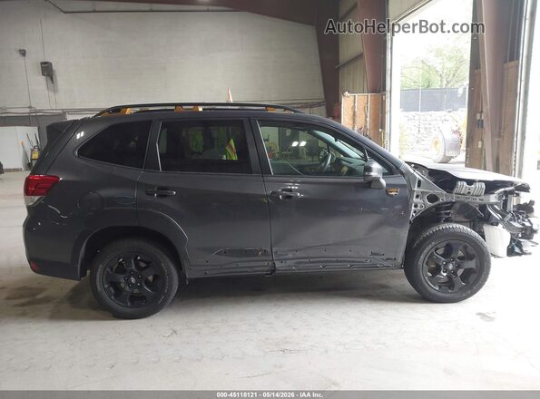 JF2SKAJC3RH477409 2024 SUBARU FORESTER Серый Вид задней части салона