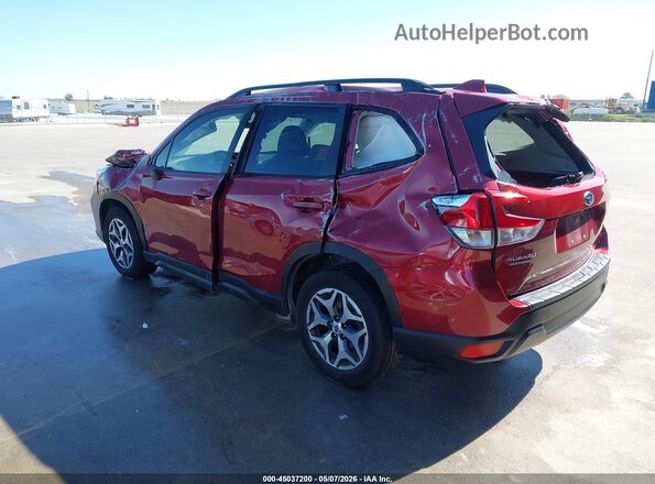 JF2SKAJC5MH526425 2021 SUBARU FORESTER Red Trasero izquierdo