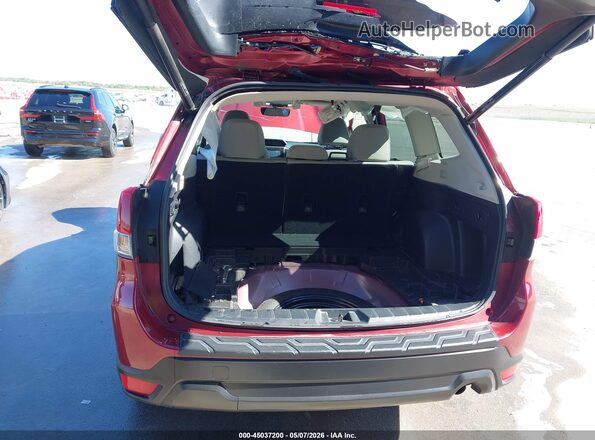 JF2SKAJC5MH526425 2021 SUBARU FORESTER Red Vista del cuadro de instrumentos