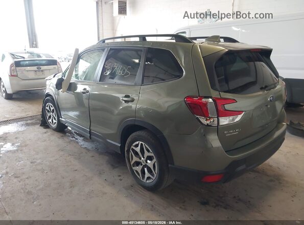 JF2SKAJC6MH475758 2021 SUBARU FORESTER Green Tył lewy