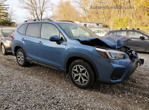 JF2SKAJC6MH517877 2021 SUBARU FORESTER Blue 