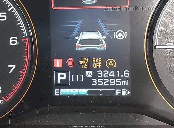 JF2SKAJC6RH474455 2024 SUBARU FORESTER Light Blue Вид задніх сидінь