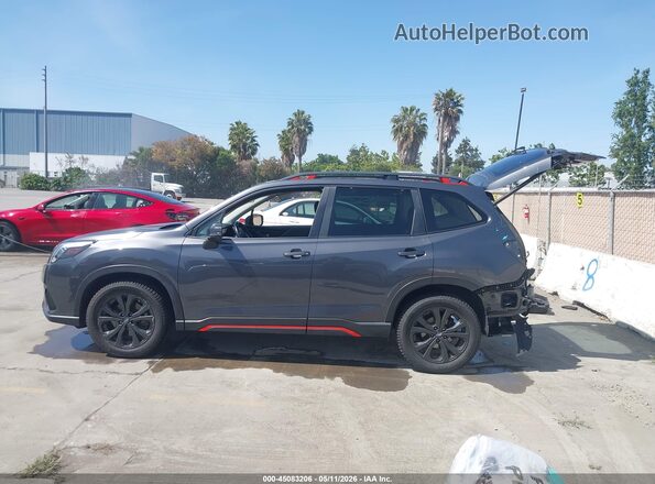 JF2SKAJC7NH451597 2022 SUBARU FORESTER Gray 