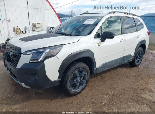 JF2SKAJC7RH522190 2024 SUBARU FORESTER White Передня ліва чверть