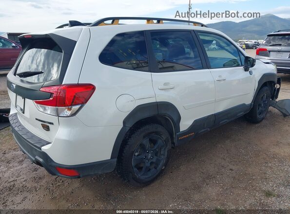 JF2SKAJC7RH522190 2024 SUBARU FORESTER White Задня права чверть