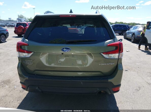 JF2SKAJC8MH521736 2021 SUBARU FORESTER Зеленый 