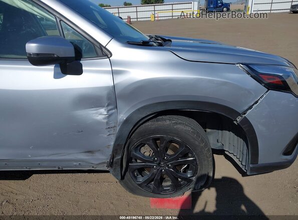 JF2SKAJC9NH435868 2022 SUBARU FORESTER Pewter Front view