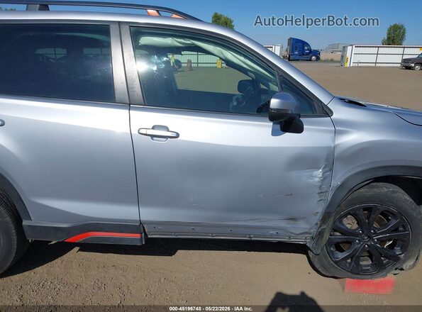 JF2SKAJC9NH435868 2022 SUBARU FORESTER Pewter 
