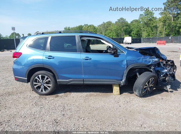JF2SKAKC7RH407944 2024 SUBARU FORESTER Blue სალონის 360-გრადუსიანი ხედი