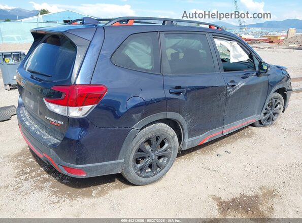 JF2SKALC2LH477373 2020 SUBARU FORESTER Black უკანა მარჯვენა