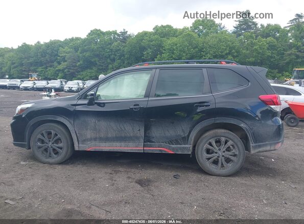 JF2SKALC2MH438364 2021 SUBARU FORESTER Black 