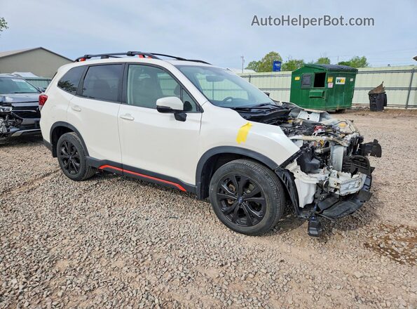 JF2SKALC4MH456509 2021 SUBARU FORESTER White Front right