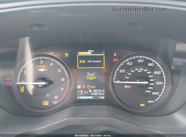 JF2SKALC5PH454949 2023 SUBARU FORESTER White Vista de los asientos traseros