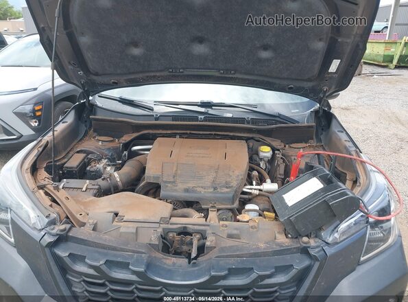 JF2SKALC6NH449045 2022 SUBARU FORESTER Gray Widok z tyłu