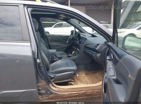 JF2SKALC6NH449045 2022 SUBARU FORESTER Gray Widok wnętrza z przodu